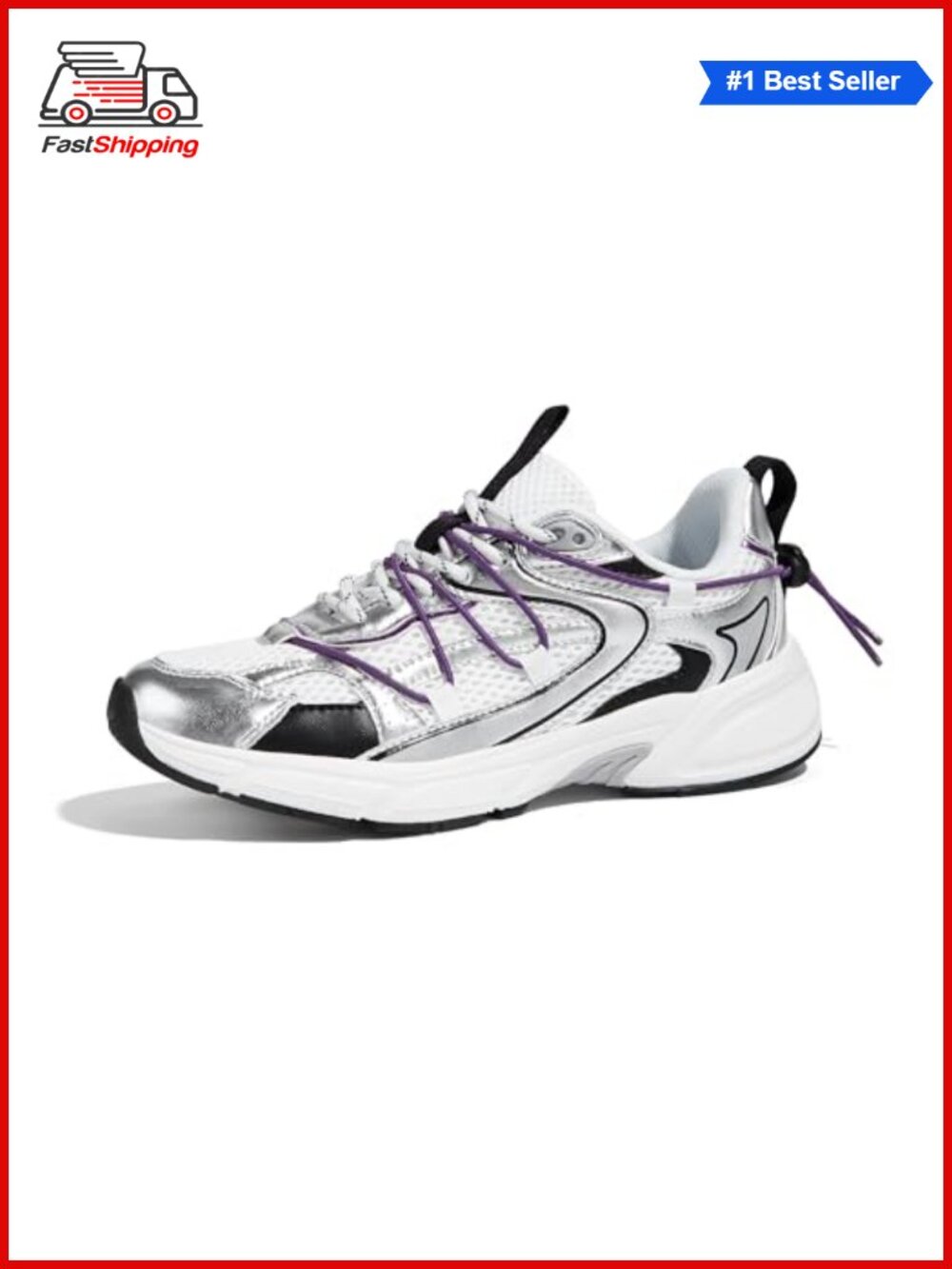 ✨ Women's Platform Mesh Athletic Sneakers Lace-Up Walking Shoes
